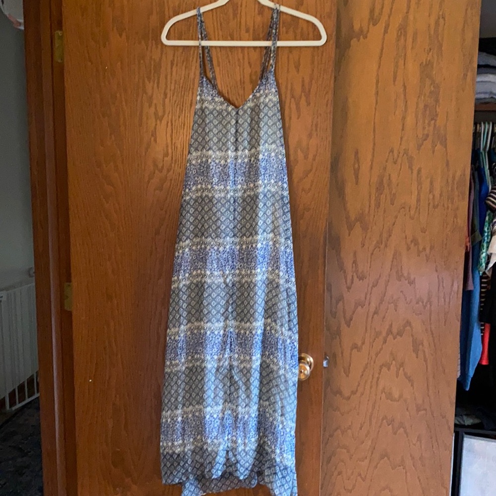 Madewell cross back maxi dress
